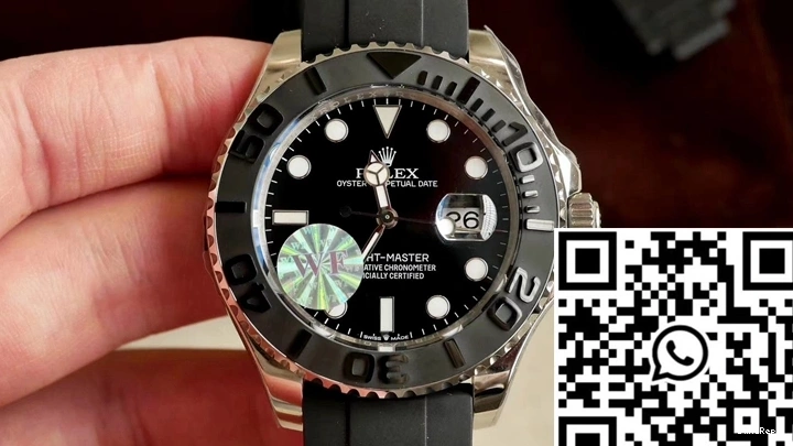 Master M226659-0002 WF Dial Rolex Black Factory Yacht 1002